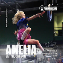 Cargar imagen en el visor de la galería, World Ninja League Championships (Tier 1, Tier 2, H2H) - Athlete Banner