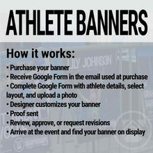 Cargar imagen en el visor de la galería, World Ninja League Championships (Tier 1, Tier 2, H2H) - Athlete Banner
