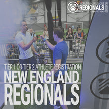 Load image into Gallery viewer, New England Regionals Tier 1 or Tier 2 Athlete Registration - Tyngsboro, MA
