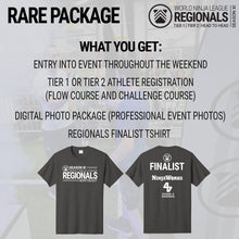 Load image into Gallery viewer, Northeast Regionals Athlete Registration Tier 1 or Tier 2 - Morristown, NJ - May 1-3
