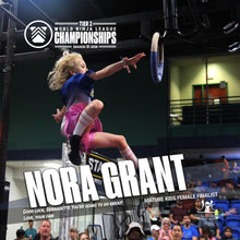 Cargar imagen en el visor de la galería, World Ninja League Championships (Tier 1, Tier 2, H2H) - Athlete Banner
