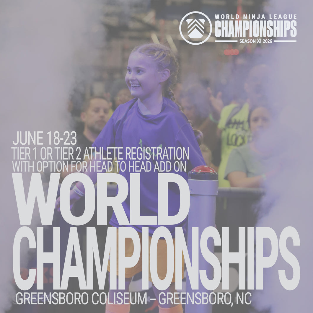 World Championships Tier 1 or Tier 2 Athlete Registration with