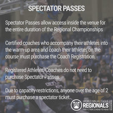 Load image into Gallery viewer, Northeast Regionals Spectator- Morristown, NJ- May 1-3
